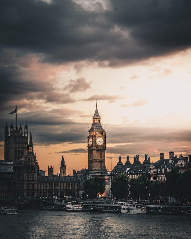Picture of the Big Ben Clock in London